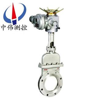 Electric knife gate valve