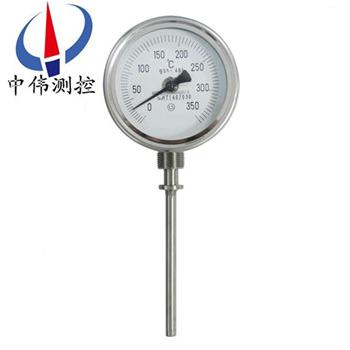 Door type double metal thermometer