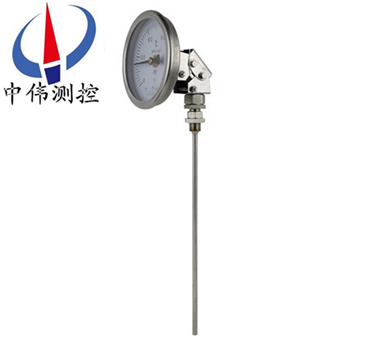 Universal type double metal thermometer