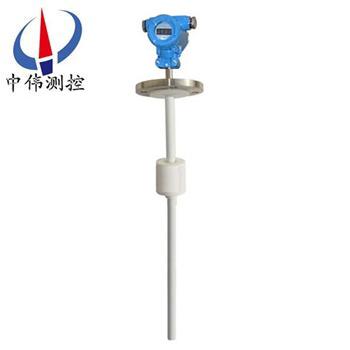 Magnetic float liquid level gauge