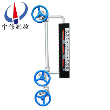 Mica two-color water level gauge