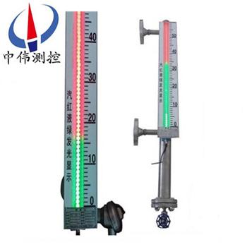 Intelligent bright two-color liquid level gauge