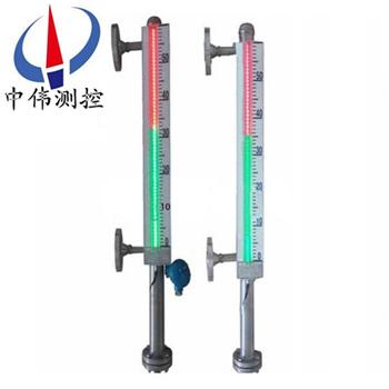 Intelligent light double color level meter