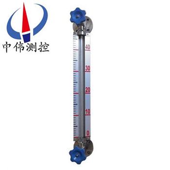 Glass tube liquid level meter direct reading type