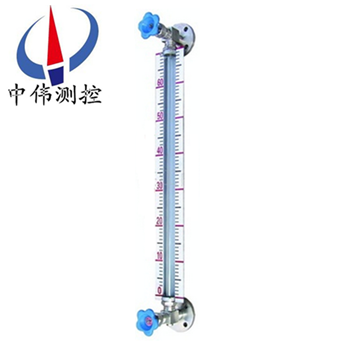 Monochrome glass tube liquid level meter
