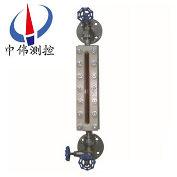 Frost prevention type glass level gauge