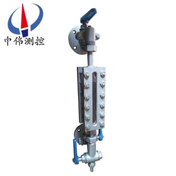 Heating type glass level gauge