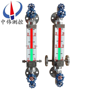 Jacket type quartz tube level gauge