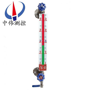 Tricolor quartz tube level gauge