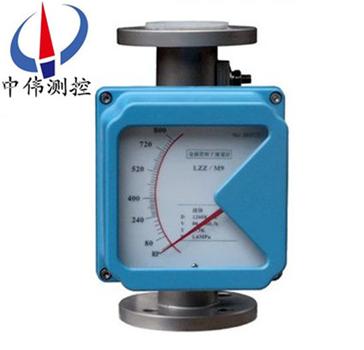 Corrosion proof metal tube rotameter