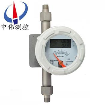 Threaded connection of metal tube rotameter