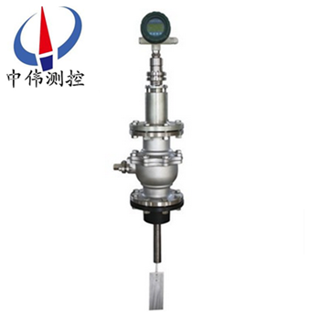 Target flowmeter with ball valve plug