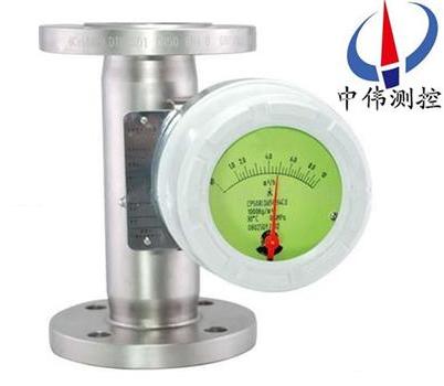 Damping type metal pipe flow meter