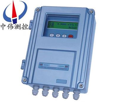 Wall-mounted ultrasonic flowmeter